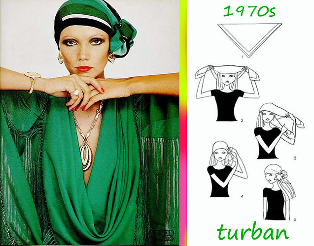 Come Fare Un Turbante Anni 70vintachic