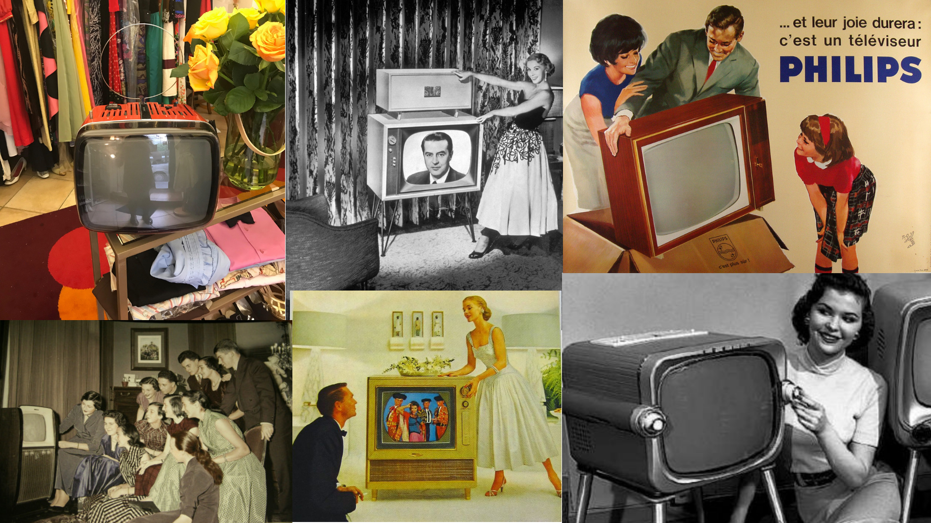 Una scatola magica in salotto: storia della televisione e del televisore