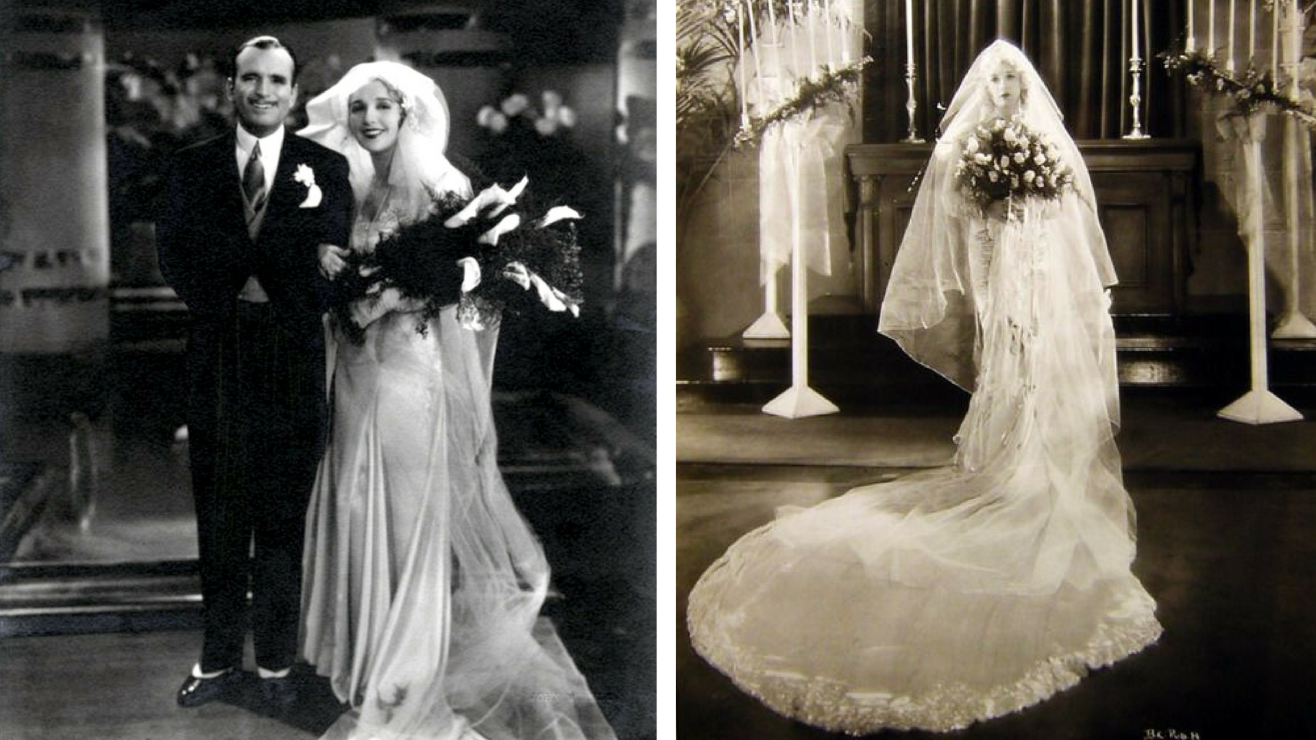 Gli abiti da sposa che hanno segnato un epoca: i vestiti più belli del 1920s.